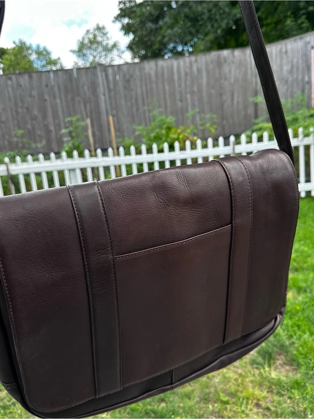Links & Kings Full Grain Leather Golf Travel Bag Korea